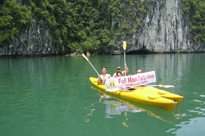 1 Day Boat Tour: HaLong Bay, Lan Ha Bay, Natural Beach and Full Moon Party - Pickup, meeting point, and what to pack