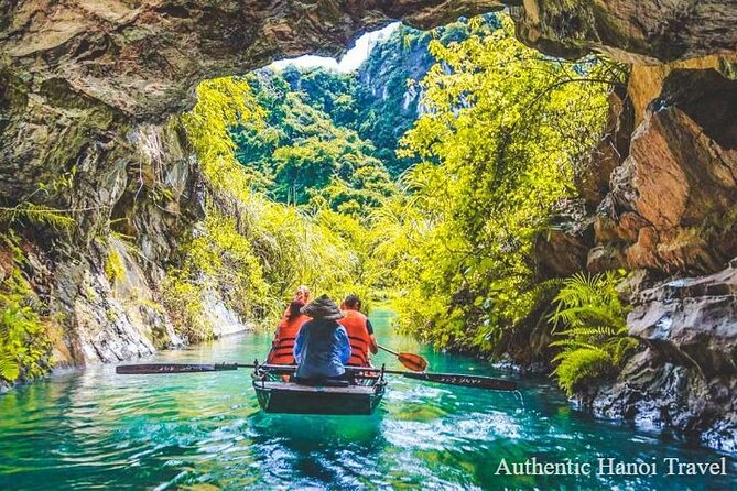1 Day Luxury Tour in Bai Dinh, Trang An and Mua Cave From Hanoi - The Trang An boat ride through limestone country