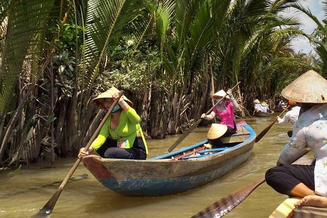 1-Day Mekong Delta Deluxe Tour: My Tho & Ben Tre (Max 10) - The narrow canals and nipa palms