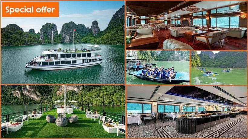1 Day On 5-Star Halong Cruise With Highest Safety Equipments - Key points at a glance