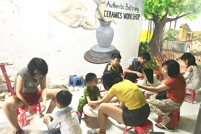 2.5 hours Ceramics Painting Workshop In Hanoi Old Quarter - Learning the Bat Trang method