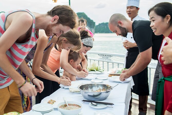 2-Day In Halong Bay Cruise With Transfer From Hanoi - Evening hours on deck