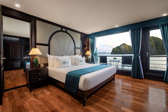 2-Day Luxury Halong Bay Aspira Cruise from Hanoi - Cabins, bathrooms, and comfort at sea