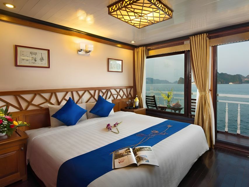 2-Day Royal Palace Ha Long Bay & Ti Top Island Cruise - Sunset, dinner, karaoke, and squid fishing