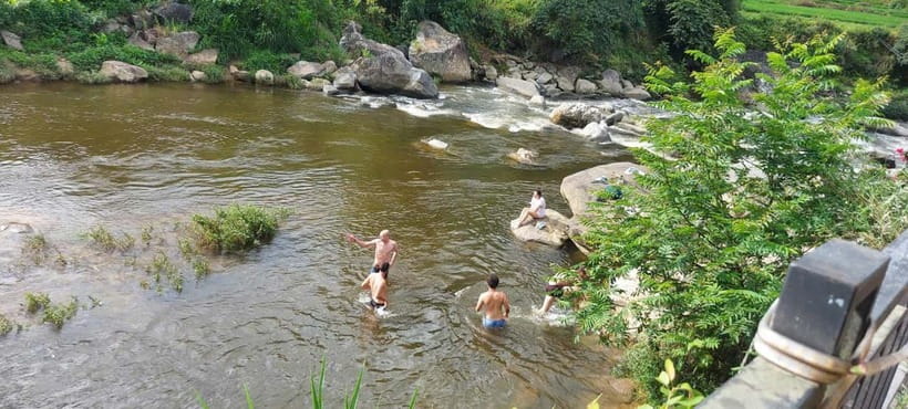 2-Day Sa Pa Ethnic Homestay Tour & Trek with Limousine Bus - The second trek through bamboo and rice fields