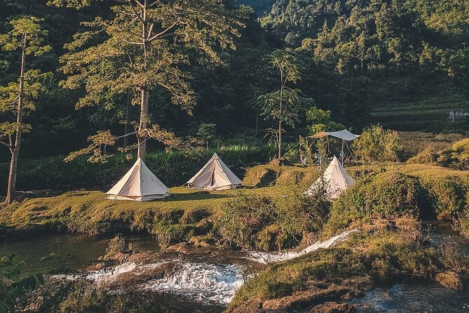 2 Days Camping Tour in Angel Eye Mountain and Ban Gioc Waterfall - Ban Gioc Waterfall and the Vietnam-China border