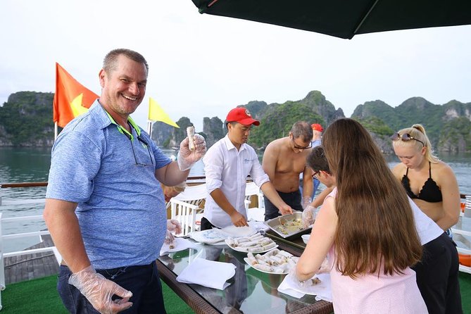 3-Day Cruise on Ha Long Bay with Kayaking, Swimming, Cooking Class,... - Sung Sot Cave, Ha Long Bay’s grand interior