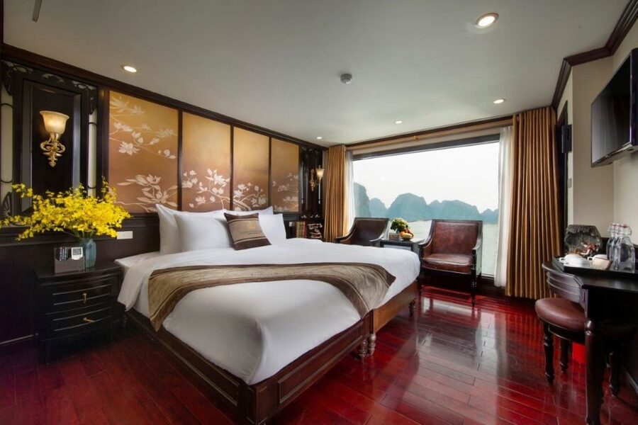 3 Day Hanoi - Ninh Binh - Halong Bay 5 Star Cruise & Balcony - Ti Top Island, swimming, and Luon Cave