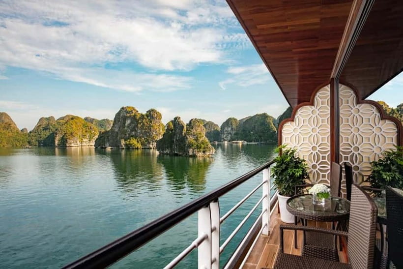 3-Day Lan Ha Bay & Viet Hai 5★ Cruise + Free Hanoi Pickup - Sunset, cooking, and a relaxed first evening