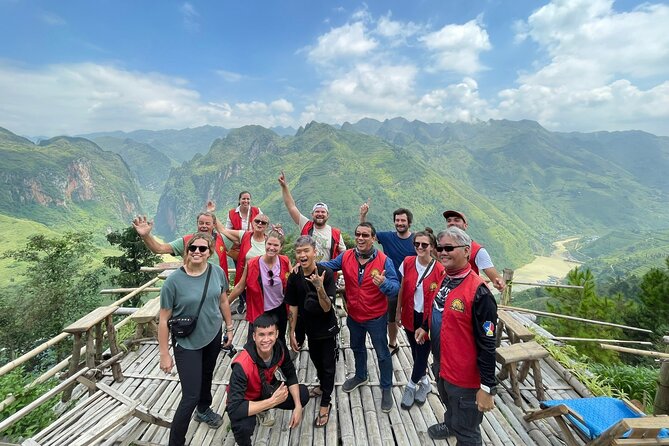 3 Days Small Group Trekking And Motorbike Combine + Private room - Day one: Heaven Gate, Quan Ba, and the first village walk