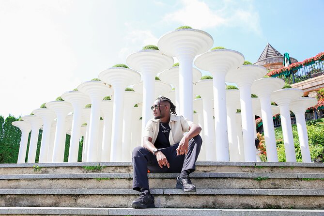 3 Hour Golden Bridge Photoshoot in Ba Na Hills - Stop two: Ba Na Hills’ French-style settings