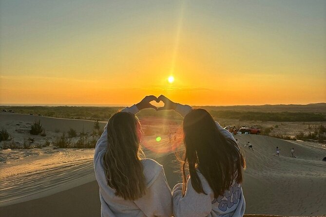 5-hour Sunrise or Sunset Jeep Tour from Mui Ne Beach Town - White Sand Dunes: the tour’s highlight