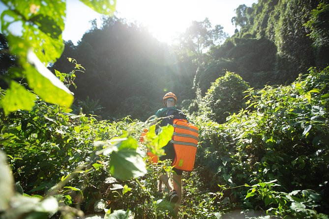 Abandoned Valley Adventure - E Cave & Golden Cave - 1D - A 7 to 9 hour day from Phong Nha