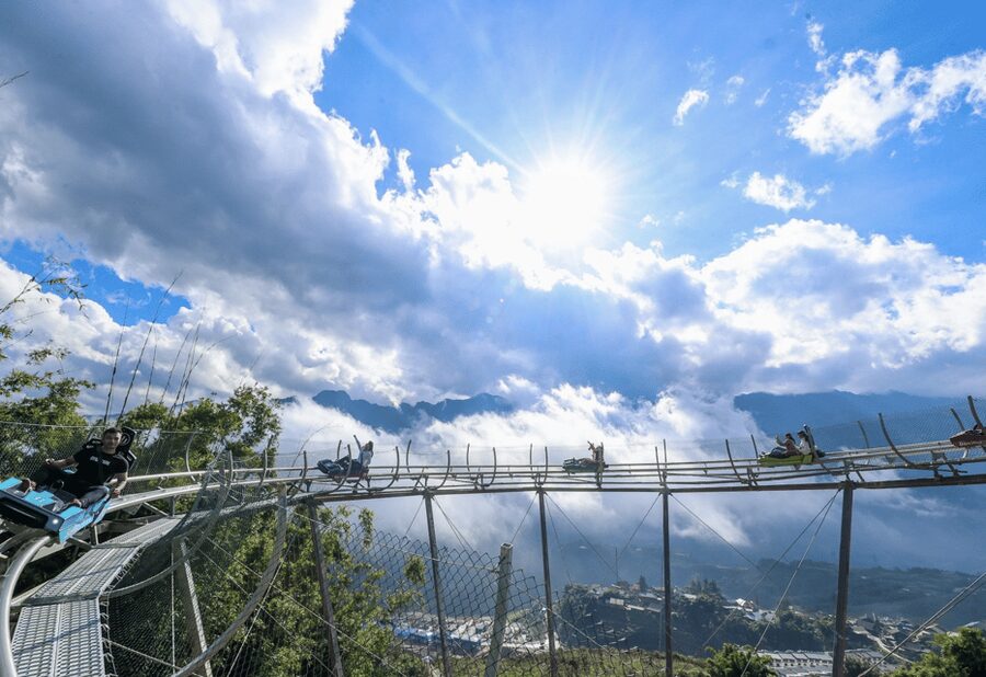 Alpine Coaster Ban Mong Experience in Sapa - Vietnam - Safety instructions and the private-group setup