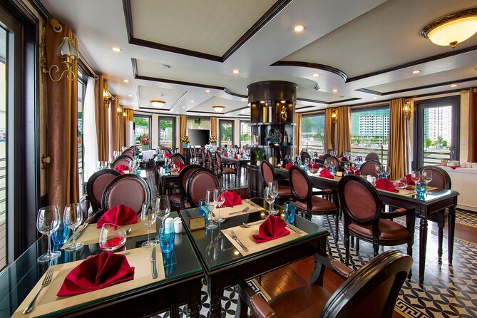 Athena Royal Cruise - Luxury Halong Bay Overnight Cruise 2D1N Tour - Your second morning on the water