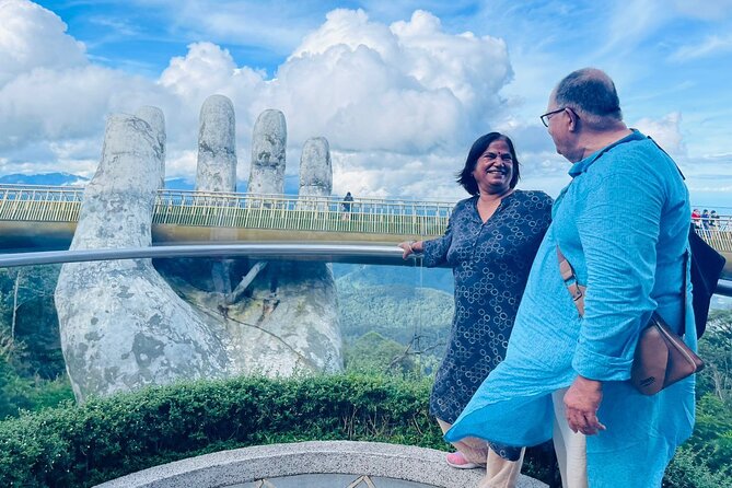 Ba Na Hills and Marble Mountains PrivateTour with Streetfood meal - Eating mi Quang and banh xeo in Da Nang