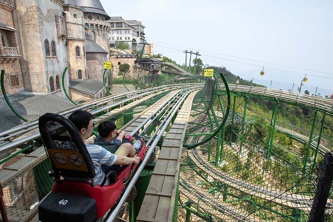 Ba Na Hills & Golden Bridge Tour: Fantasy Park, Buffet Lunch - Morning pickup from Da Nang to Ba Na Station