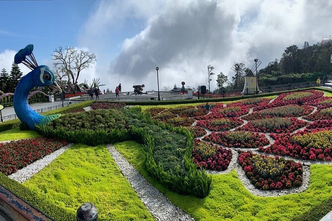 Ba Na Hills & Golden Bridge Tour from Da Nang - The first cable car above Mo Stream and Toc Tien Waterfall