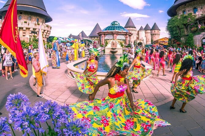 Ba Na Hills & Golden Bridge with Fantasy Park Tour-Optional Lunch - Le Jardin D’Amour and Linh Ung Pagoda