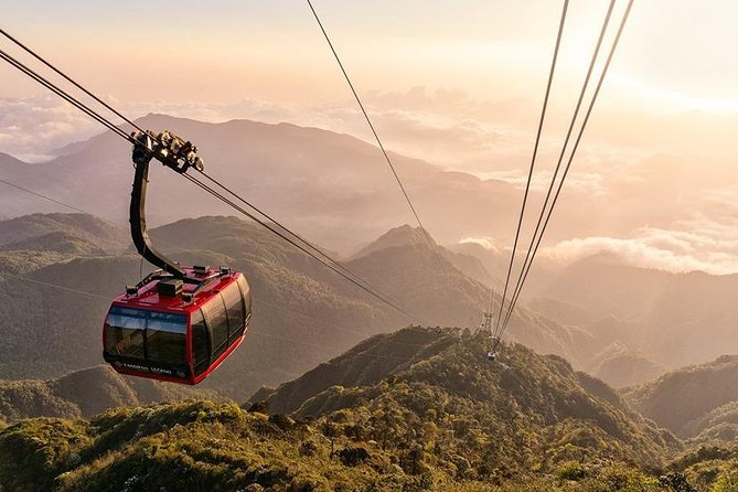 Ba Na Hills - Golden Hand Bridge Full Day Tour - The cable car ride sets the tone