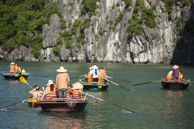 Bai Tu Long Bay 2 Day 1 Night Cruise - Thien Canh Son Cave in about one hour