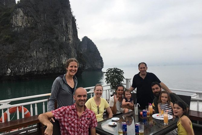 Bai Tu Long Bay Cruises Peaceful and Cozy Group Boat 2D1N - Sunrise, Tai Chi, and breakfast on Day Two