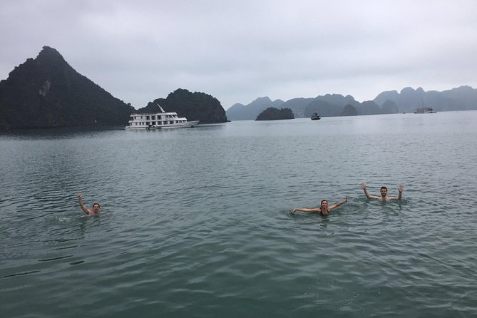 Bai Tu Long Bay Cruises Peaceful and Cozy Group Boat 2D1N - The Hanoi pickup and long road to Hon Gai