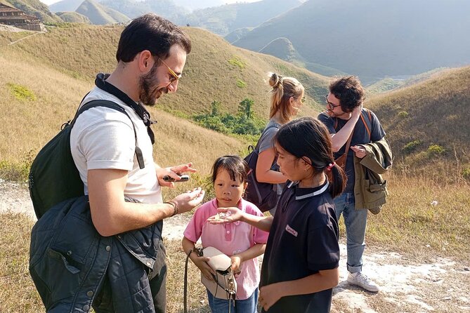 Ban Gioc Waterfall 1,2,3 days - Daily tour/Open tour/Private tour - Motorbike roads and the view at Mắt Thần Núi