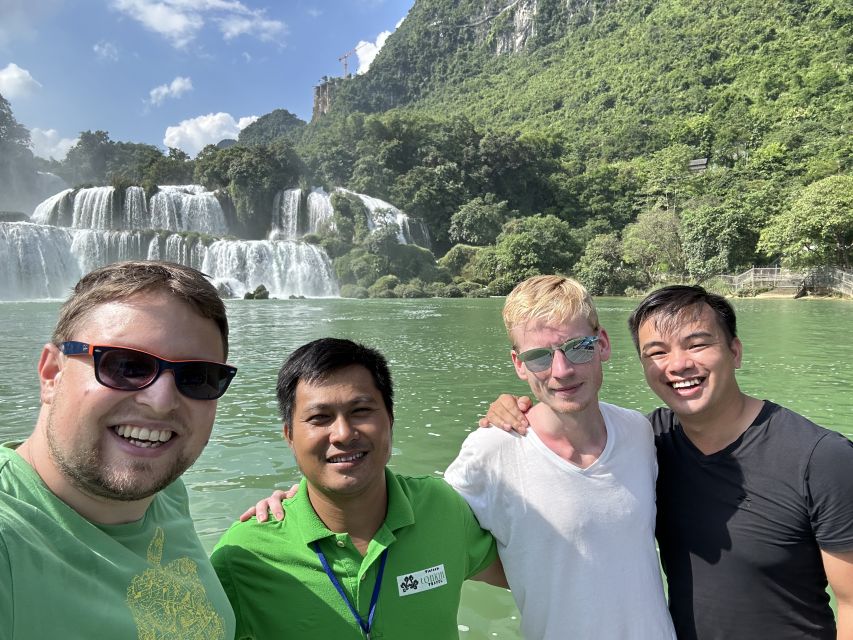 Ban Gioc Waterfall - God Eyes Mountain 1 Day By Car - A Cao Bang lunch beside Ban Gioc