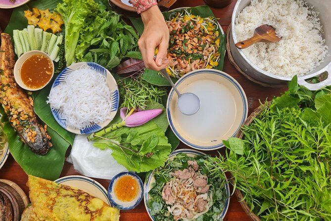 Ben Tre: Scooter, Culture, Sailboat and Mekong Food (Half Day) - Riding through Nhơn Thạnh for one hour
