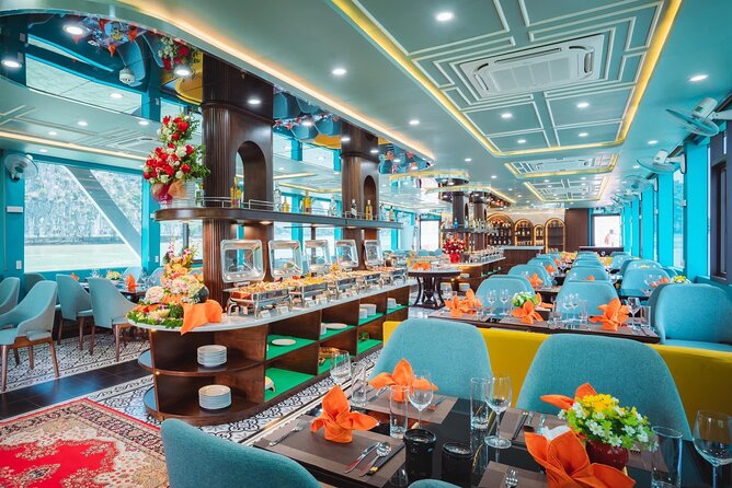 Best Halong Bay Tour One Day On Luxury Cruise 6 Hours Cruising - The Hanoi pickup and Red River Delta drive