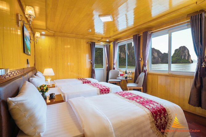 Best Lan Ha Bay Cat Ba Cruise 2 Days 1 Night Less touristy - Ba Trai Dao is the best swimming stop