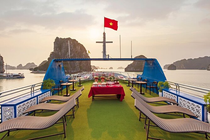 Best Price Halong Bay Full-Day Trip,Cave,Titop,Kayak By Transfer - Ti Top Island, swimming, and the viewpoint