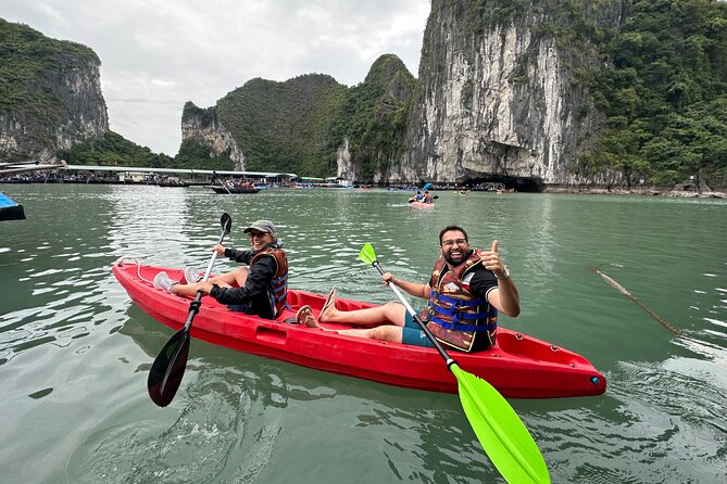Best seller Halong bay 6 hours cruise - Lunch with views of Fighting Cock Islet