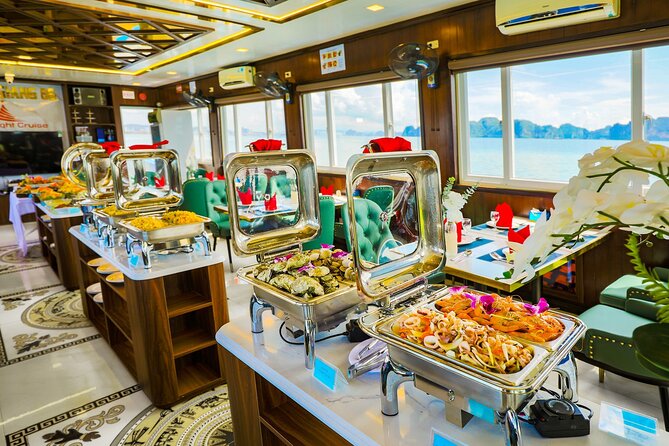Best seller Halong Bay Day Cruise - Titop Island: swim below or climb above the bay