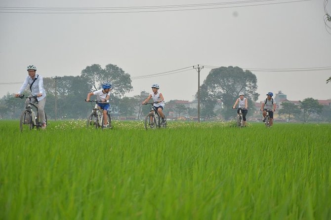 Bicycle Tours Hanoi: Full Day Bicycle Tour Hanoi Countryside - Riding beside the Red River through Dong Anh