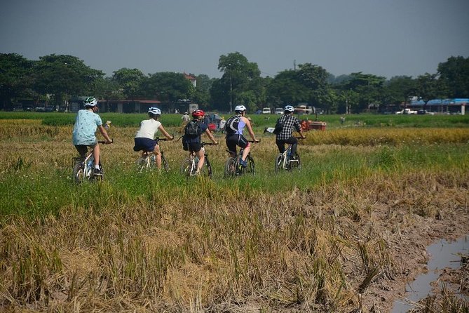 Bicycle Tours Hanoi: Full Day Bicycle Tours City & Countryside - Huu Tiep Lake and the downed B-52