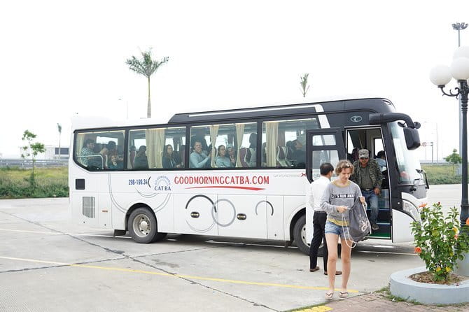 Bus Cat Ba island to Ha Noi - Key points for the Cat Ba to Hanoi transfer