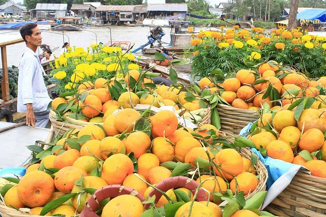 Cai Rang Floating Market & Mekong Delta 2-Day Tour from HCM City - Cai Rang before the day gets hot