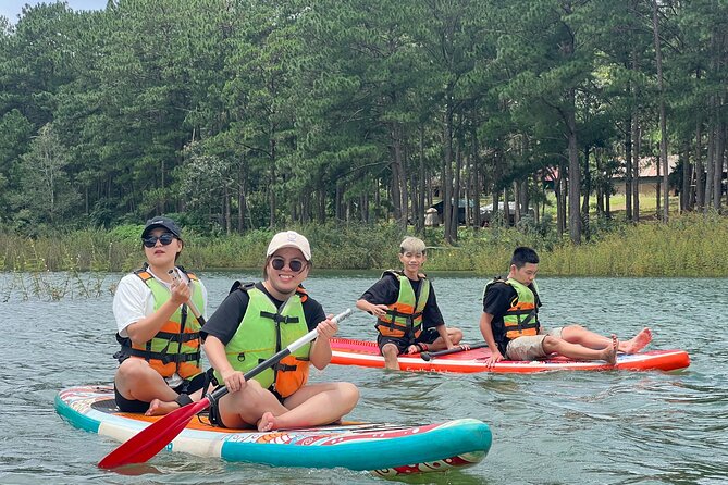 Camping and Sup/Kayak at Tuyen Lam Lake - Cleaning up and returning to Da Lat by 9:00 AM