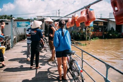 Cycling in Village-Fruit Garden-Experience Local Ferry