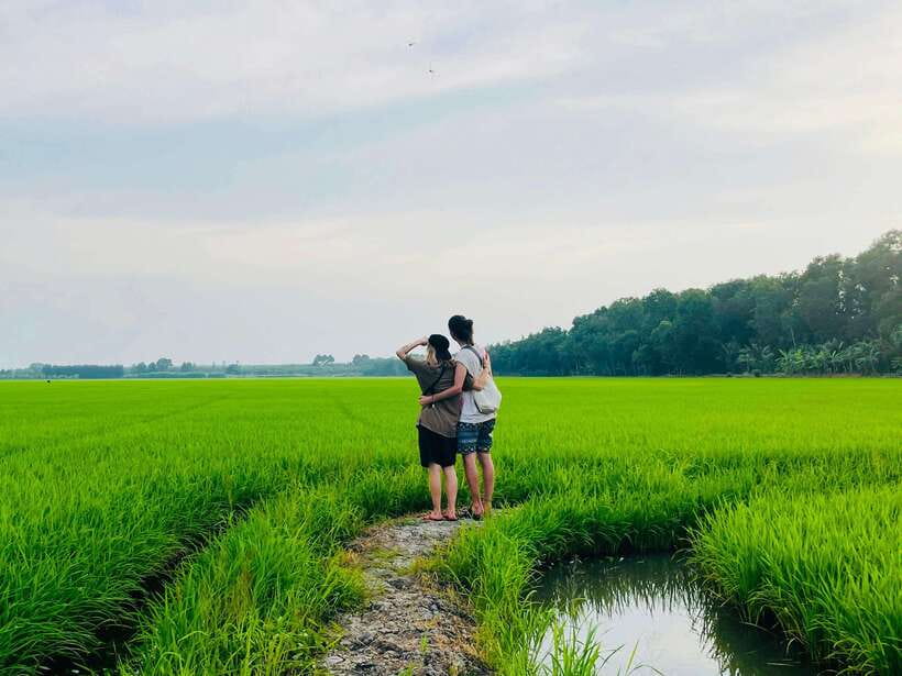 Can Tho: Explore Lung Ngoc Hoang Nature Reserve from Can Tho - Climbing to the observatory for birdwatching