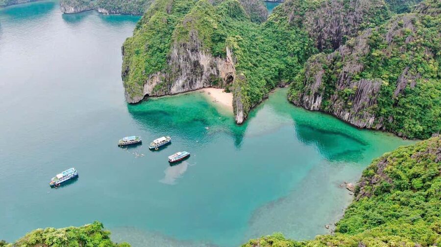 Cat Ba/Ha Noi: Lan Ha and Monkey Island Full Day Boat Trip - A generous lunch on the boat