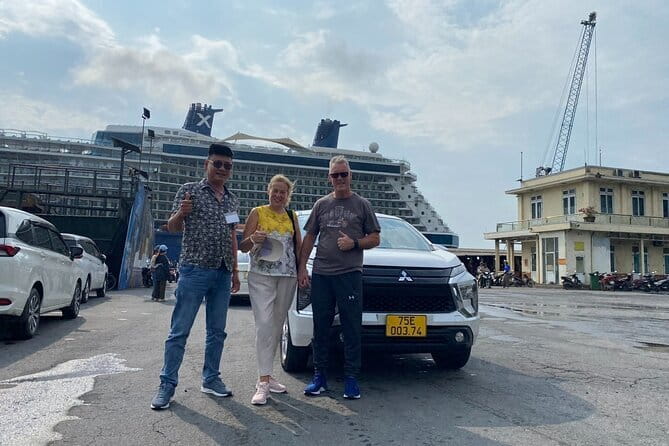 Chan May Port to Golden Bridge or Hoi An by Private Car - Lang Co Beach and the coastal road