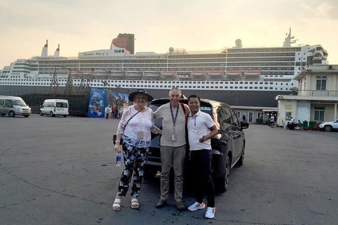 Chan May Port to Golden Bridge or Hoi An by Private Car - Meeting your driver outside Chan May Port