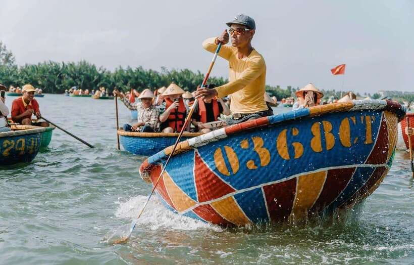 Coconut Boat Hoi An - What This Hoi An Basket Boat Ride Is Really Like
