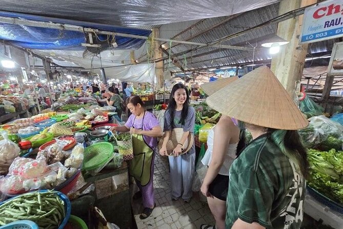 Cook 5 Dishes Authentic Vietnam Food and Market Adventure - Shopping for ingredients at a local market
