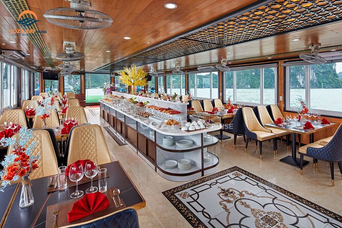 Cozy Bay Halong 5-Star Day Cruise, Buffet, Cave, Kayak, Swimming - Key points to know before booking