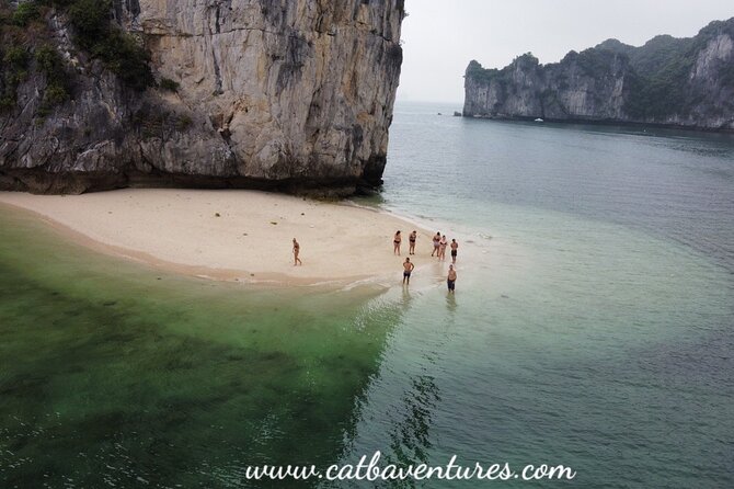 Cruising- Kayaking- Cycling- Trekking 3D/2N from Cat Ba in less tourist areas. - Day 3: Tien Ong Cave, Dau Be Island, and Cong Tau Lagoon