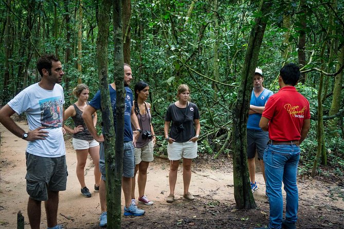 Cu Chi Tunnels Half-Day Tour: Vietnam War Underground Network - Entering the tunnels, with a clear idea of the challenge